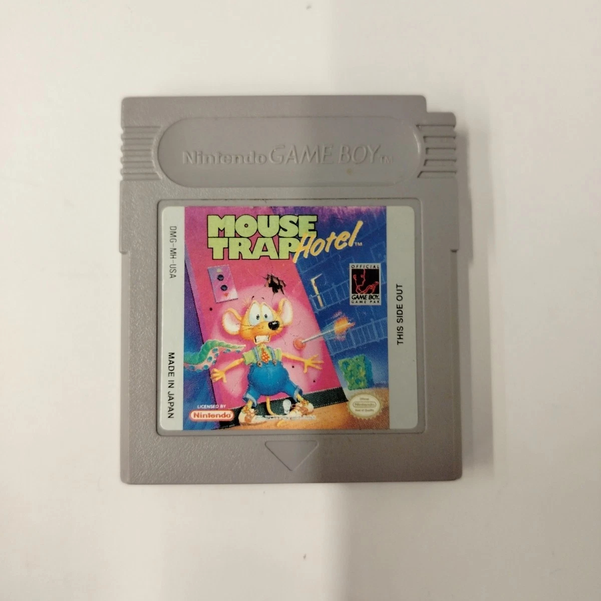 Mouse Trap Hotel Game Boy Nintendo GB Solo Cartuccia Loose
